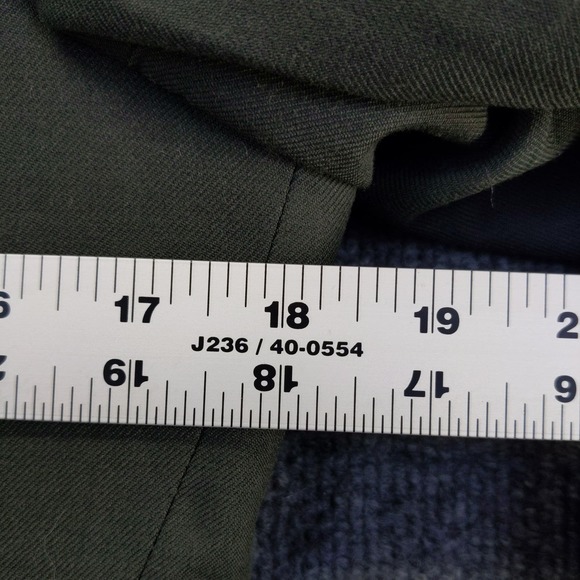 U.S. Army Serge Green Military Dress Uniform Coat Green Size 36 Poly Wool Blend - Picture 13 of 13